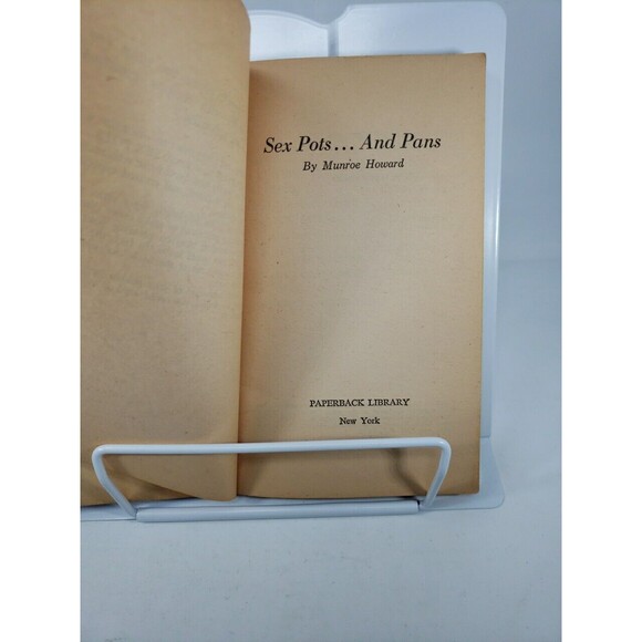Sex Pots ... And Pans by Munroe Howard Paperback First Printing 1970 VTG Rare - Picture 9 of 16